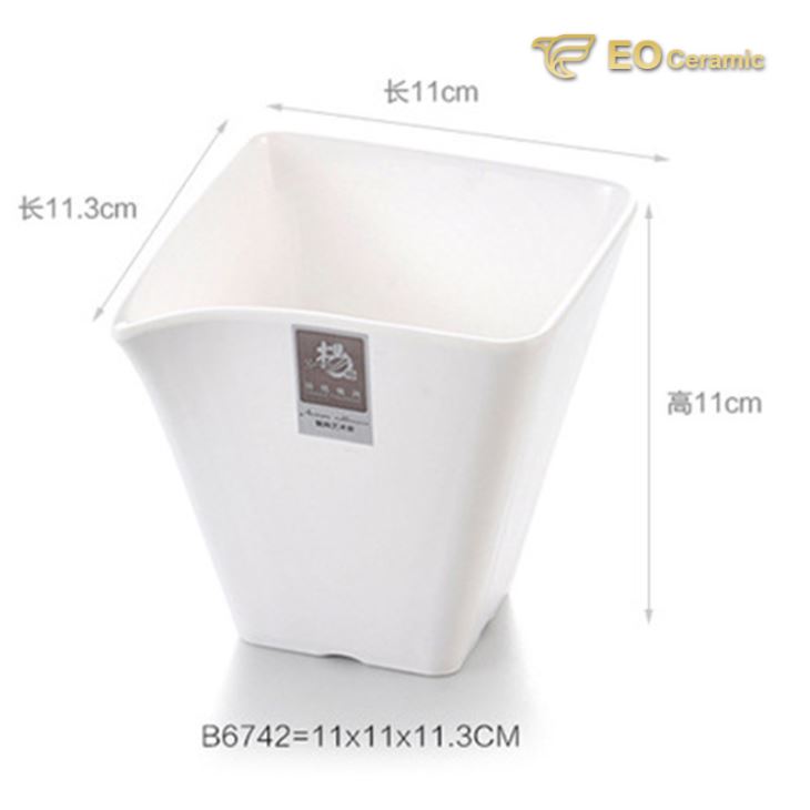 White Thread Imitation Porcelain Bowl for Hotel Wedding